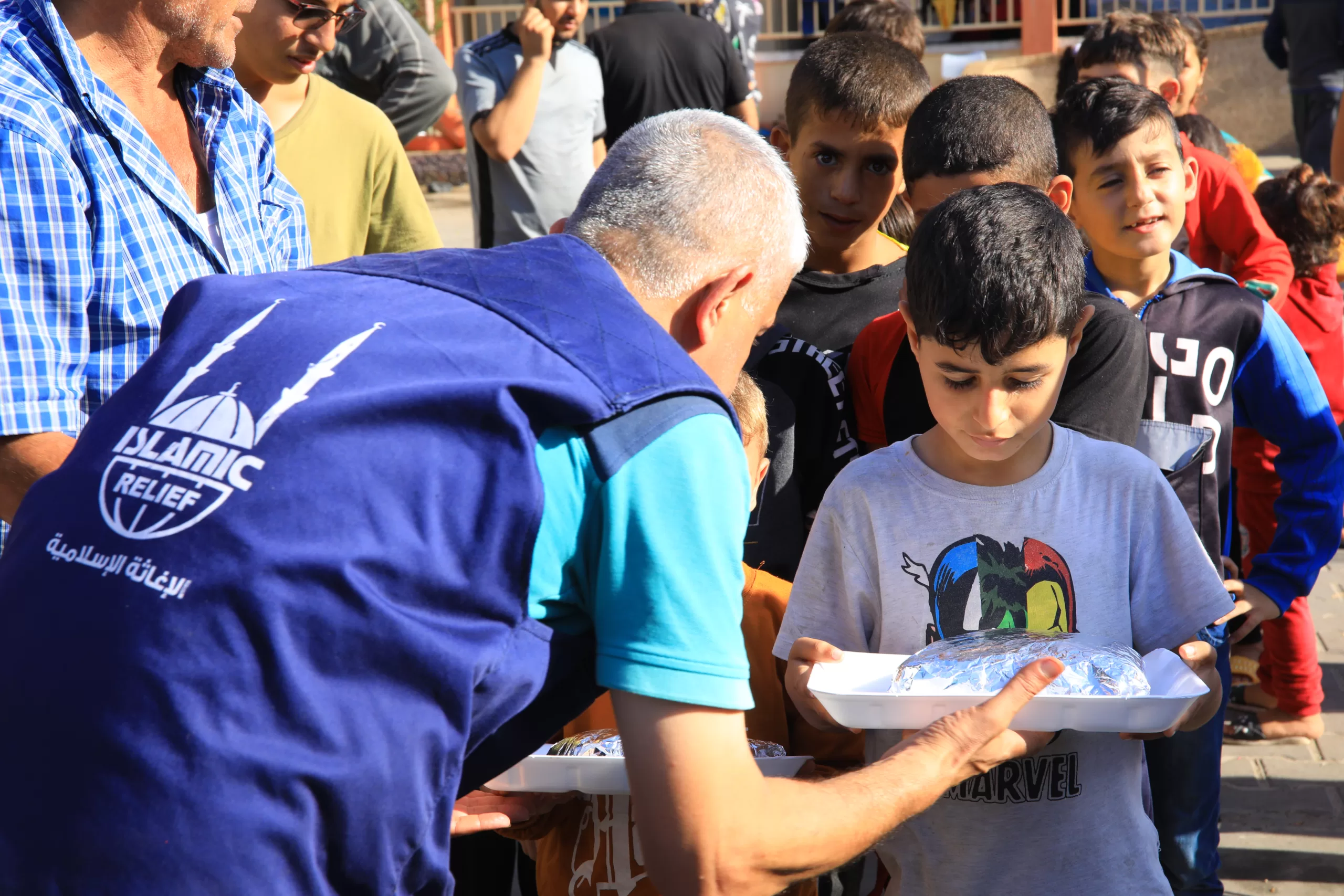 Islamic Relief olarak Gazze'de gıda yardımı #insani yardım yapıyoruz